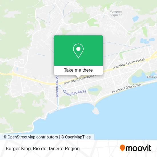 Burger King map