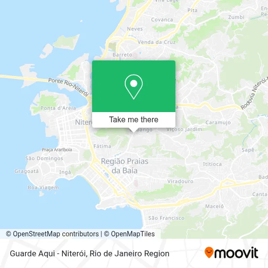 Guarde Aqui - Niterói map