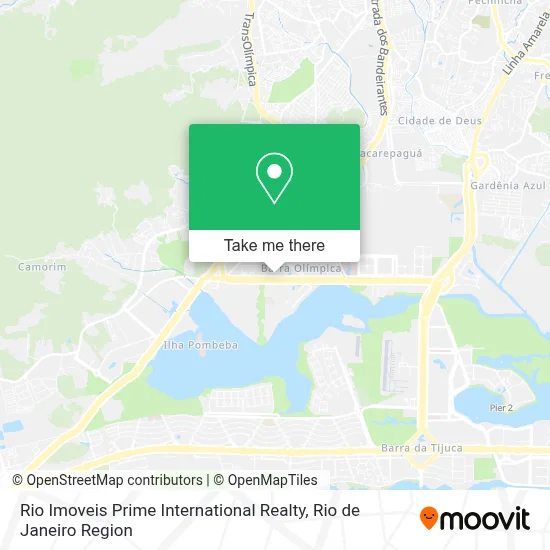 Rio Imoveis Prime International Realty map