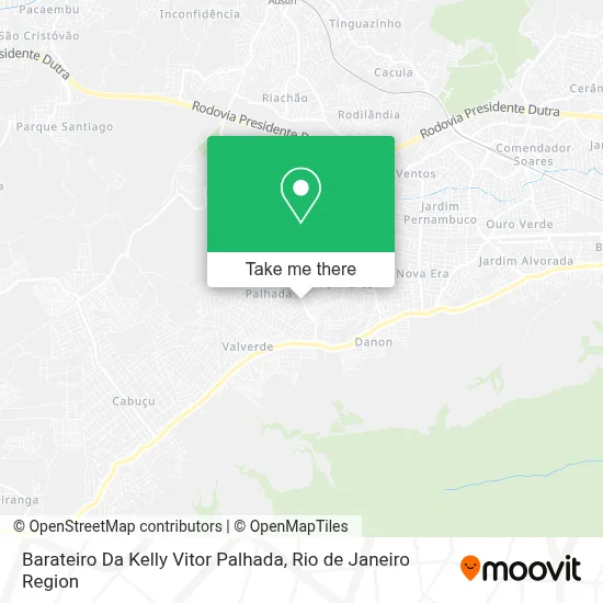 Barateiro Da Kelly Vitor Palhada map