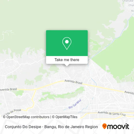 Conjunto Do Desipe - Bangu map
