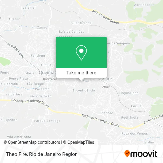 Theo Fire map