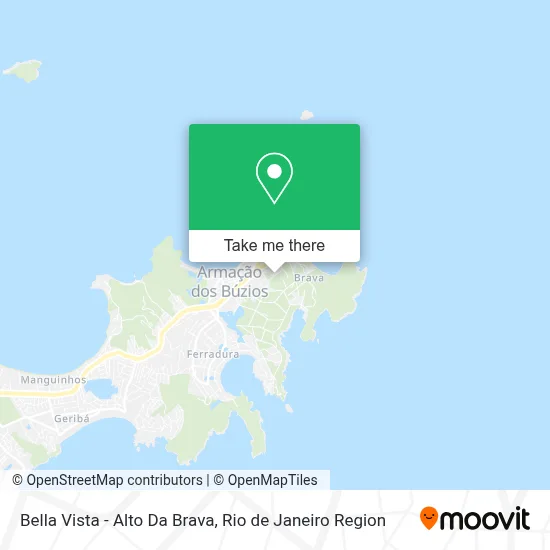 Bella Vista - Alto Da Brava map