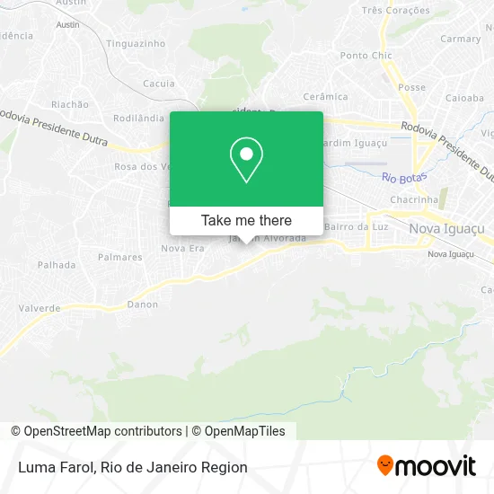 Luma Farol map