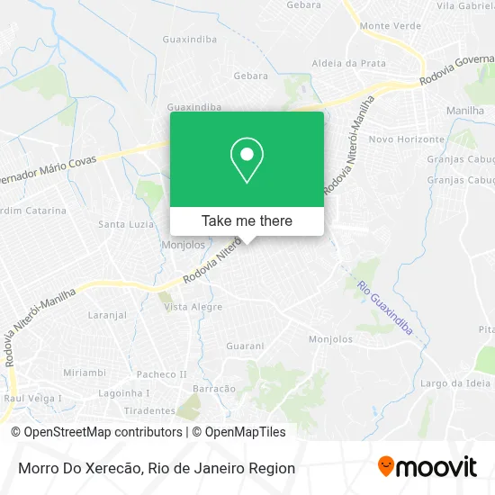Morro Do Xerecão map