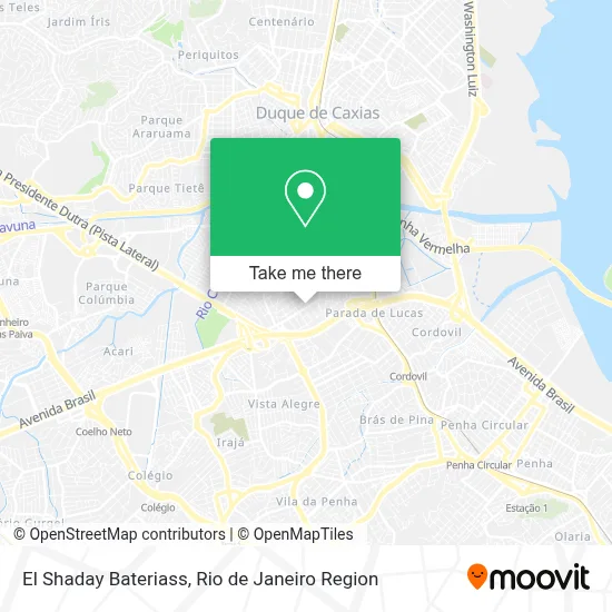 El Shaday Bateriass map