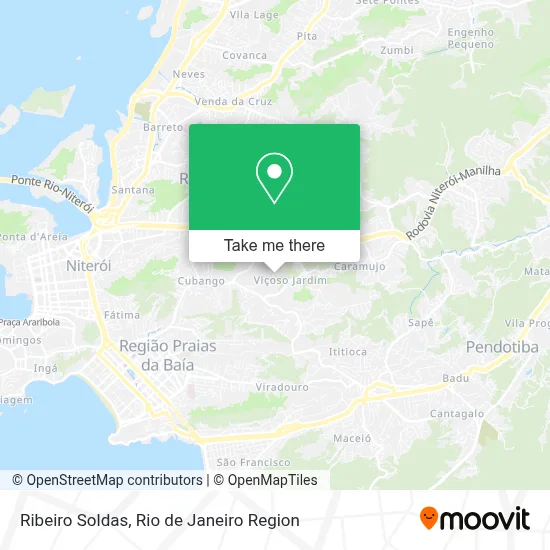 Ribeiro Soldas map