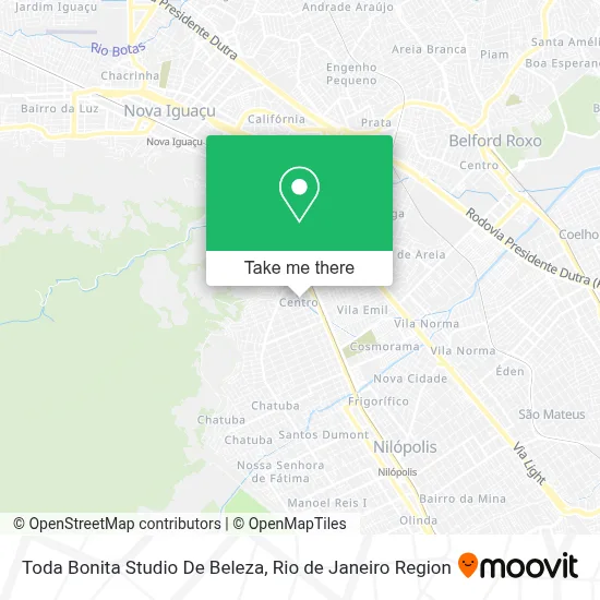 Toda Bonita Studio De Beleza map