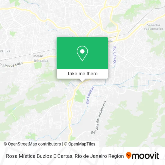 Rosa Mística Buzios E Cartas map