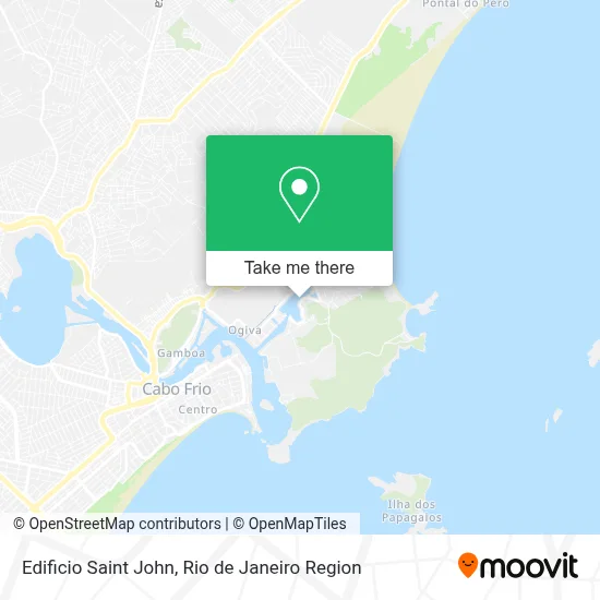 Edificio Saint John map