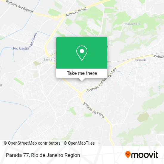 Parada 77 map