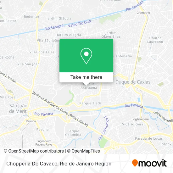 Chopperia Do Cavaco map