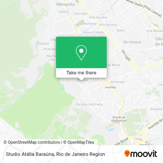 Studio Atália Baraúna map