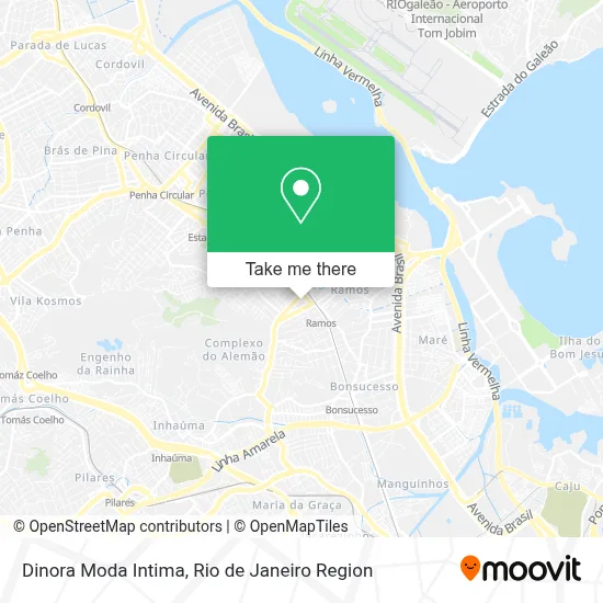 Dinora Moda Intima map
