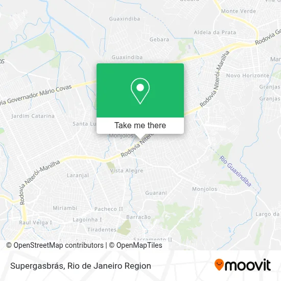 Supergasbrás map