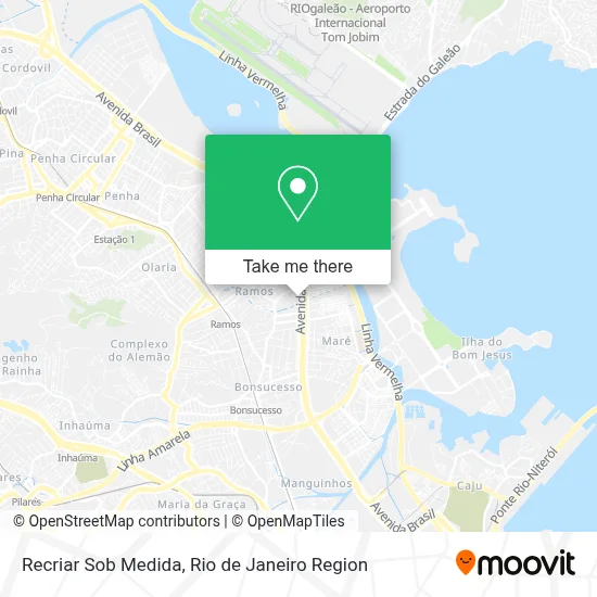 Recriar Sob Medida map