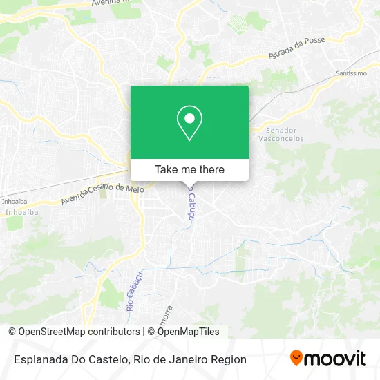 Esplanada Do Castelo map