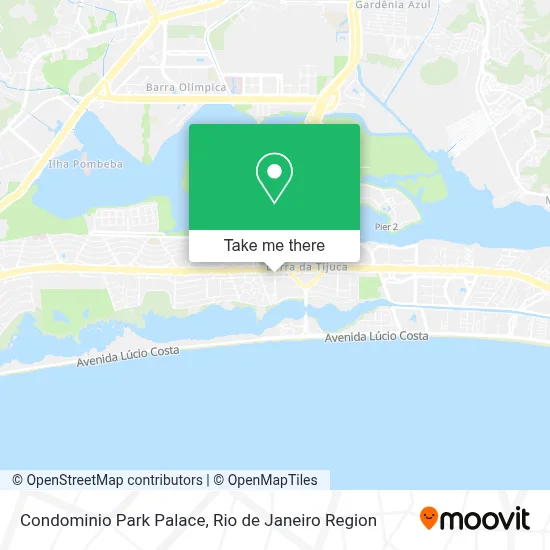 Condominio Park Palace map