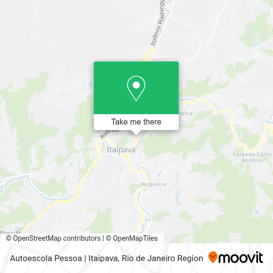 Autoescola Pessoa | Itaipava map