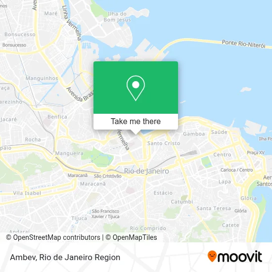 Ambev map