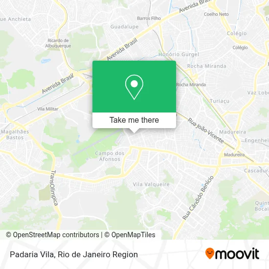 Padaria Vila map
