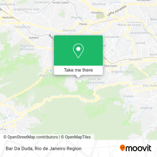 Bar Da Duda map