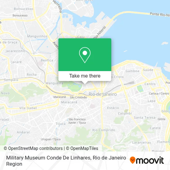Military Museum Conde De Linhares map