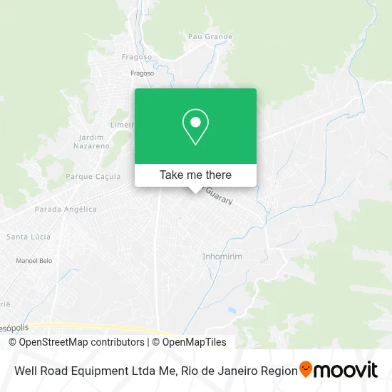 Well Road Equipment Ltda Me map