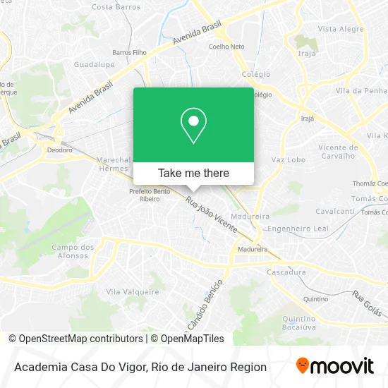 Academia Casa Do Vigor map