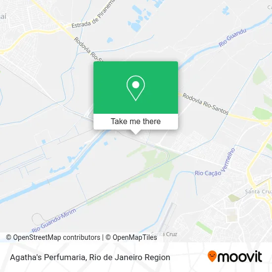 Agatha's Perfumaria map