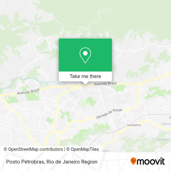Posto Petrobras map