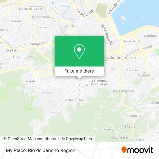 My Place map