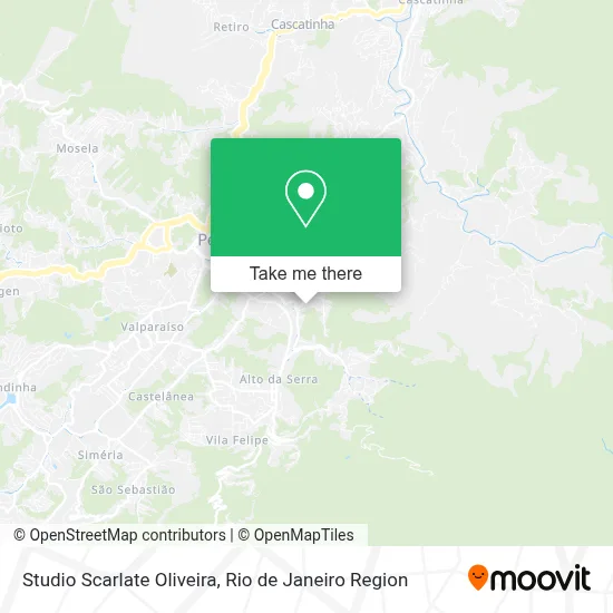 Studio Scarlate Oliveira map