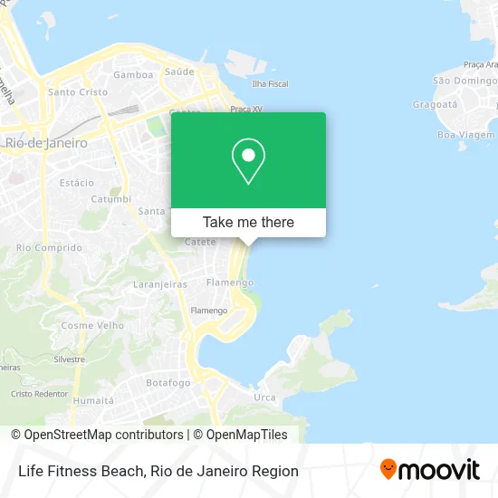 Life Fitness Beach map