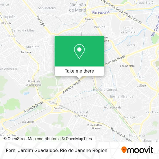 Ferni Jardim Guadalupe map