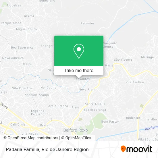 Padaria Família map