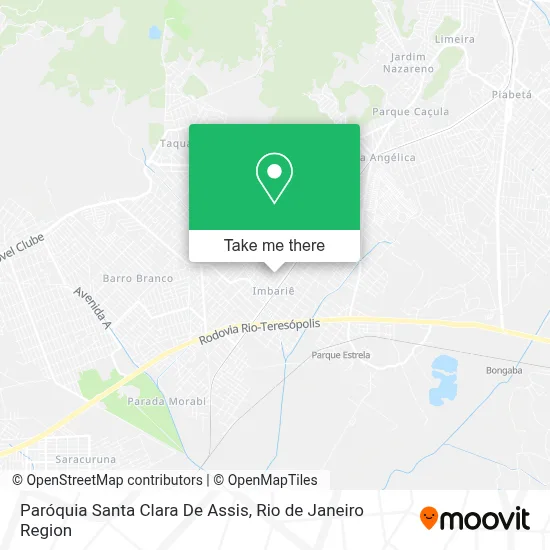 Paróquia Santa Clara De Assis map