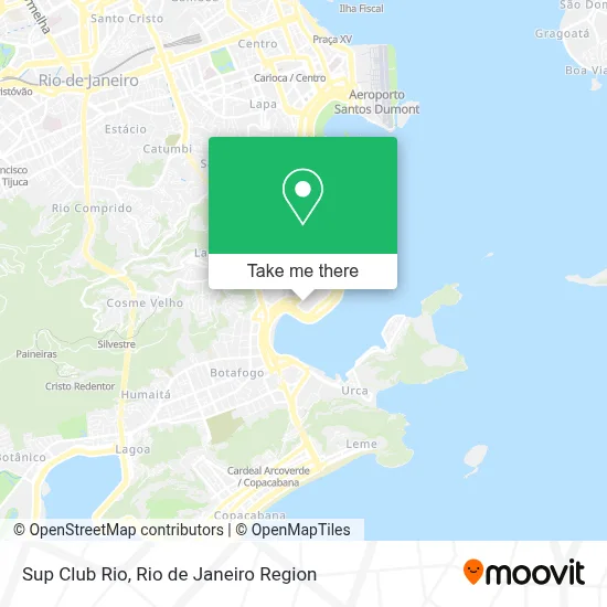 Sup Club Rio map