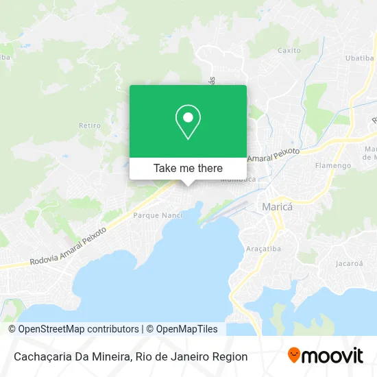 Cachaçaria Da Mineira map