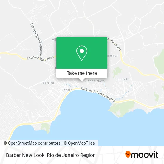 Barber New Look map