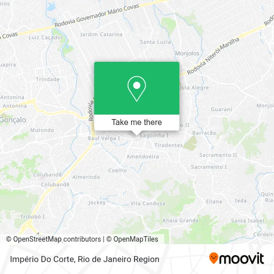 Império Do Corte map