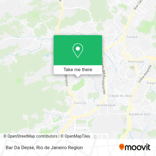 Bar Da Deyse map