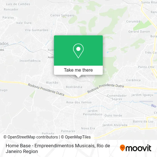 Home Base -  Empreendimentos Musicais map