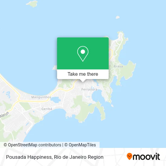 Pousada Happiness map