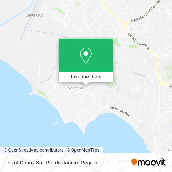 Point Danny Bar map
