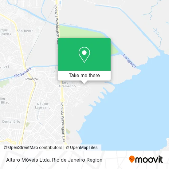 Altaro Móveis Ltda map
