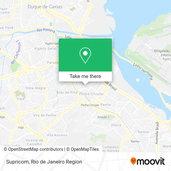 Supricom map