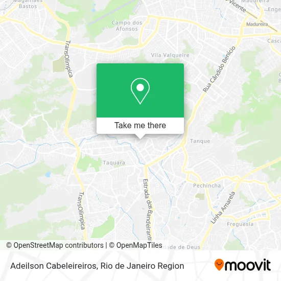 Adeilson Cabeleireiros map