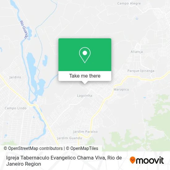 Igreja Tabernaculo Evangelico Chama Viva map