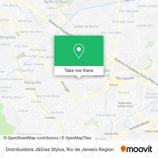 Distribuidora J&Dias Stylus map